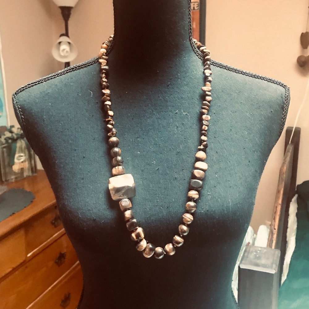 Chunky Tigers eye 30β necklace